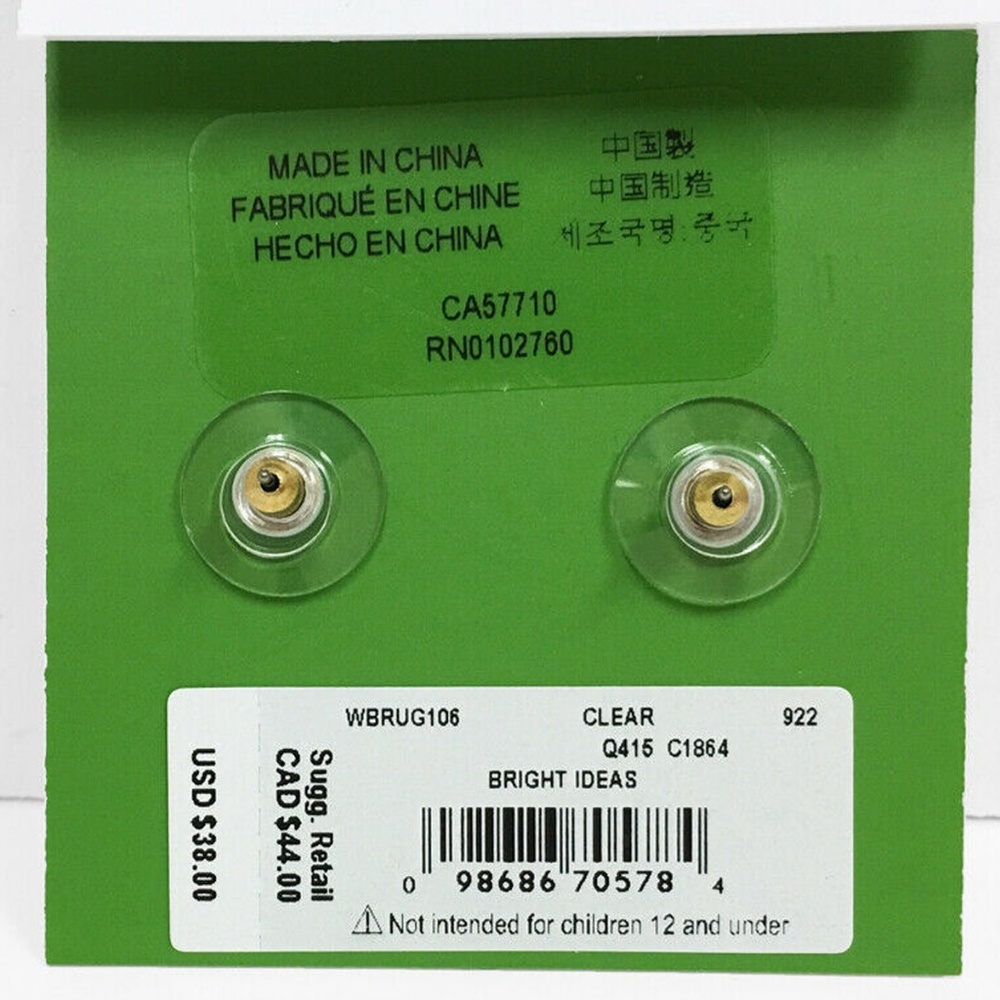 kate spade Mismatched Faceted Stud Earrings - Picture 5 of 6